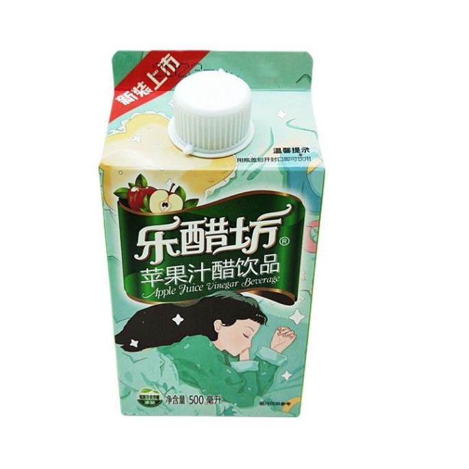 乐醋坊苹果醋饮料整箱00ml*盒装浓缩果汁大瓶女生夏季网红饮品