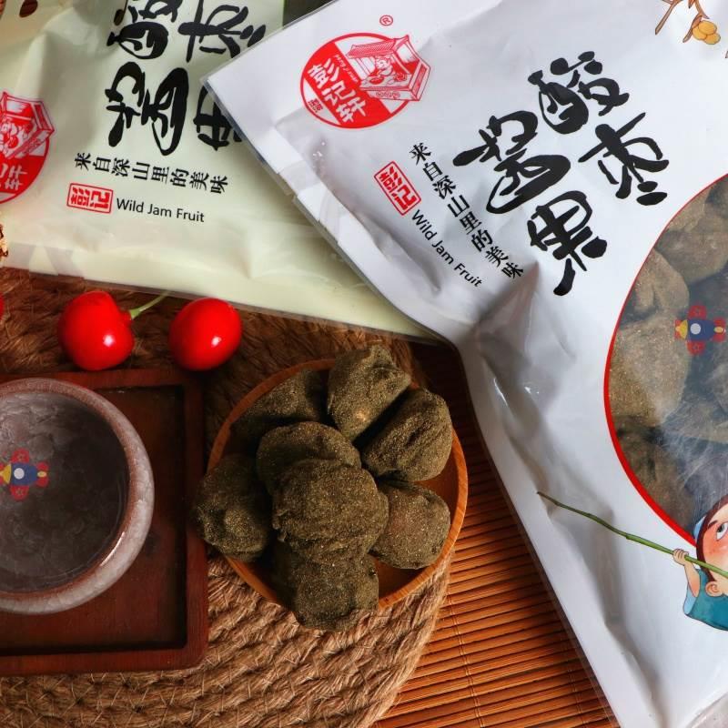 湖南特产酸枣酱果468g袋紫
