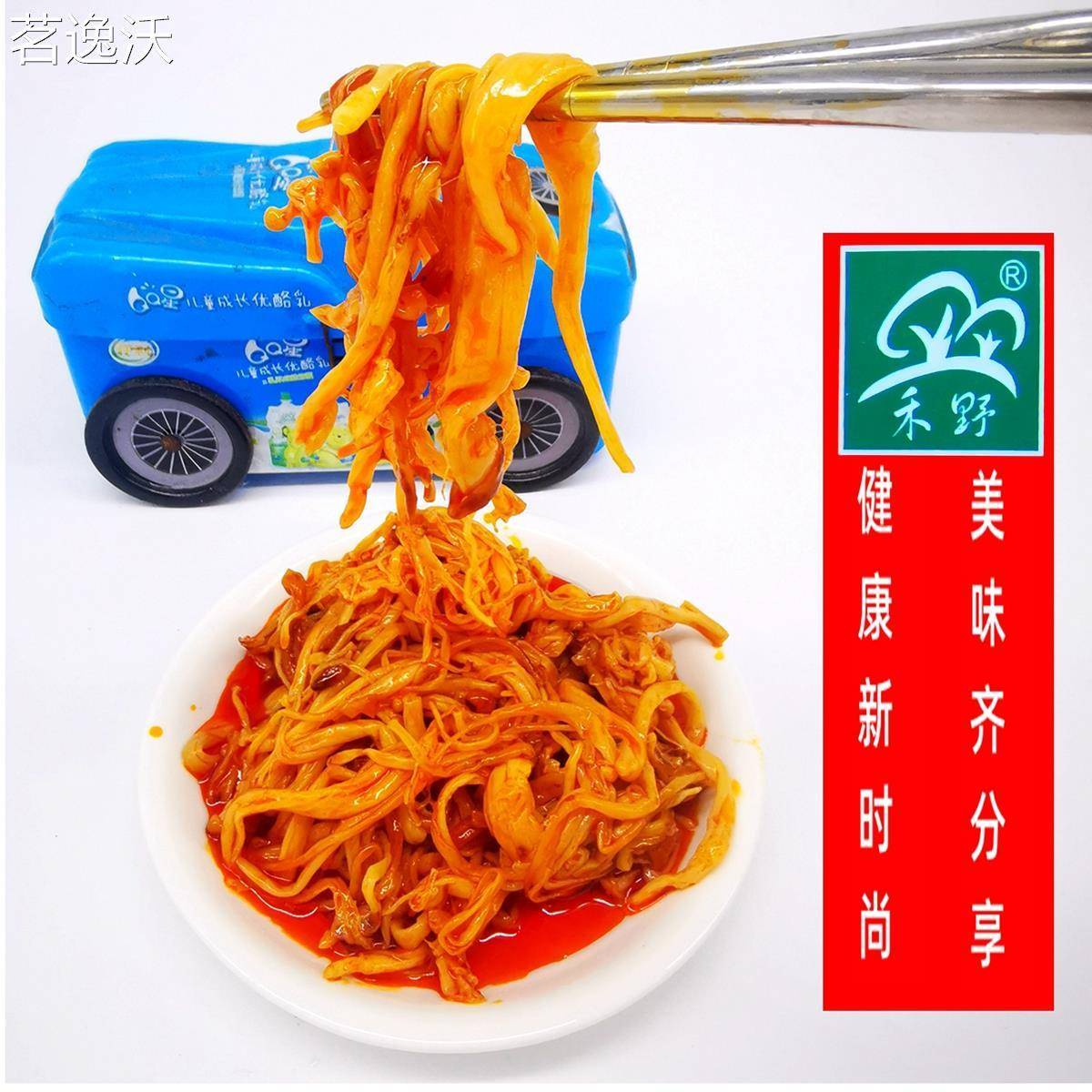禾野瓶装香辣红油金针菇155g*4瓶下饭菜麻辣零食即食开味罐装咸菜