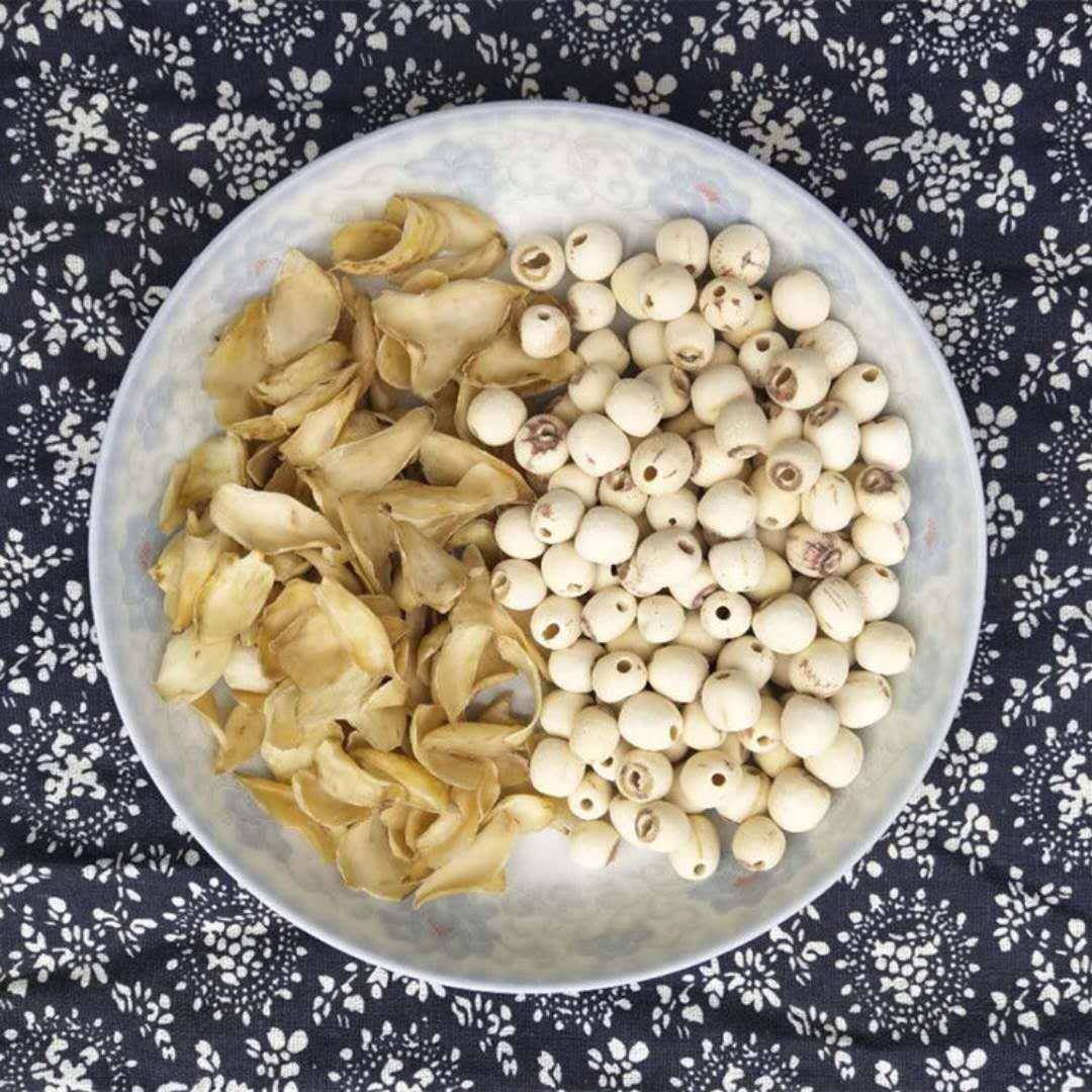 新货莲子干货250g/500g去芯湘莲磨皮无心白莲子寸三莲银耳百合羹