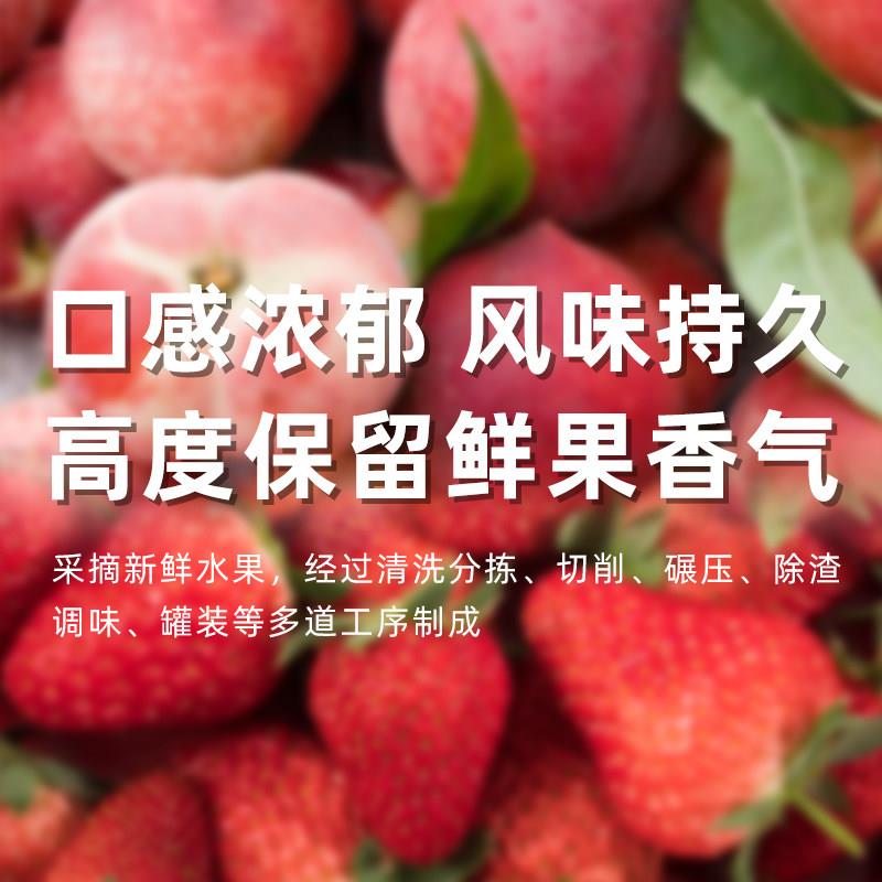 新货法国安德鲁果溶芒果草莓树莓西番莲蓝莓椰子荔枝果茸速冻果泥