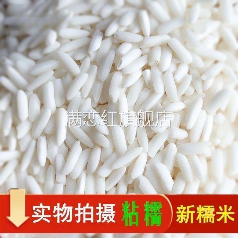 【当季新米】长糯米长江米新鲜散装 包粽子甜酒专用江米白糯米1斤