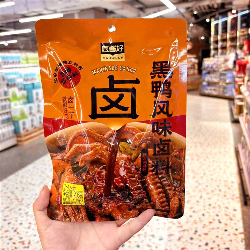盒马匠酱好黑鸭风味卤料20