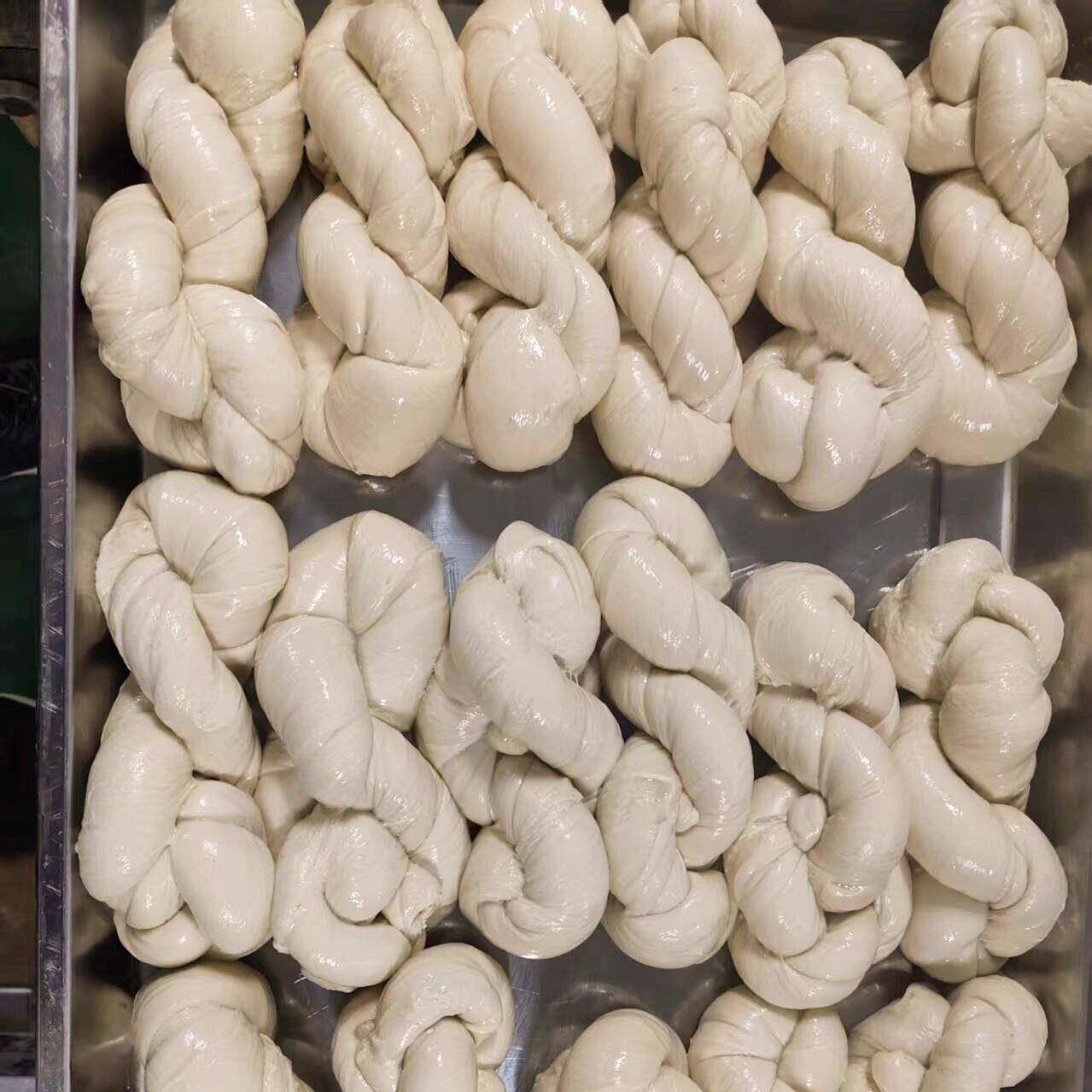 新货麻花手撕大面筋素食水洗手工面筋商用食堂炒菜食材凉拌菜火锅