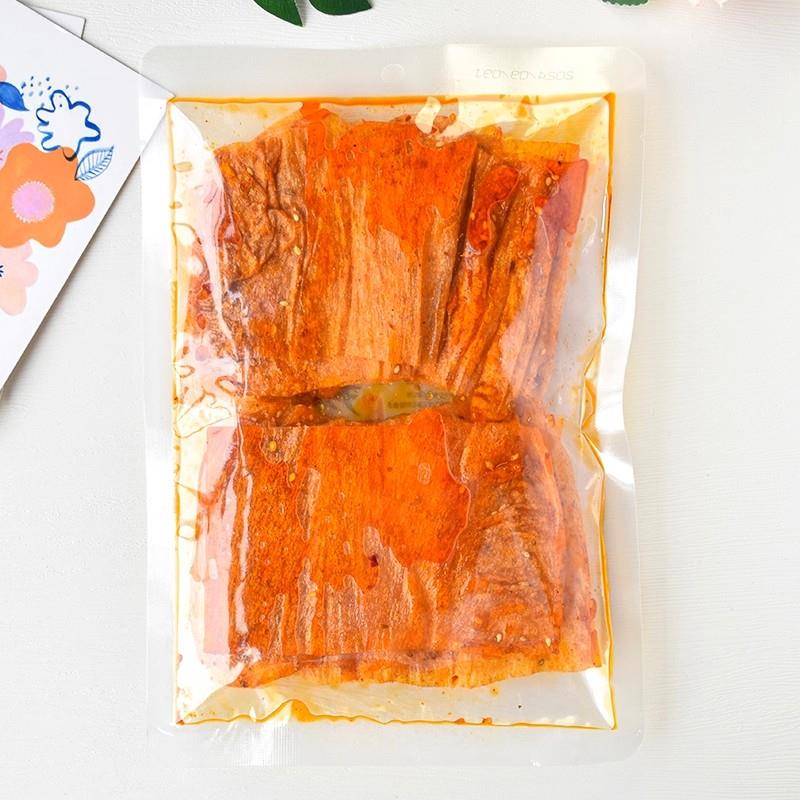 泡泡王子平江大辣片湖南特产手撕豆皮豆干辣条麻辣怀旧零食品小吃
