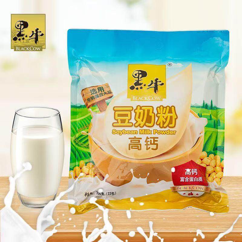 黑牛豆奶粉高钙1000g营养