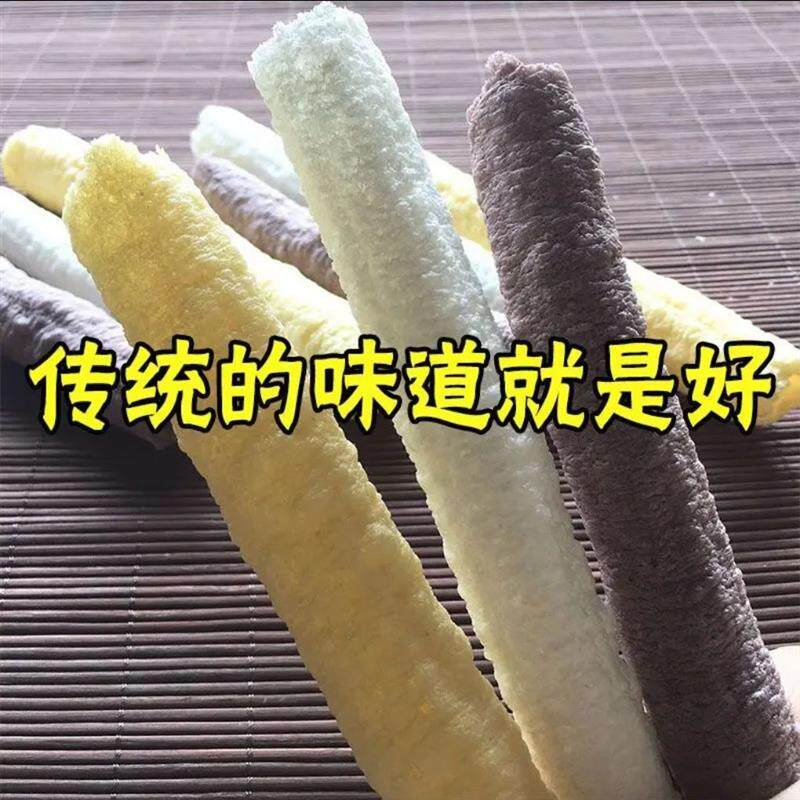 传统怀旧膨化零食长条网红