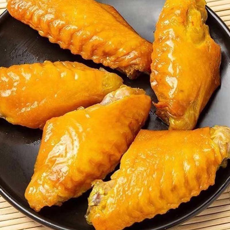 酷猫盐焗翅中袋装酱卤味鸭翅中湖南特产解馋办公休闲麻辣零食小吃