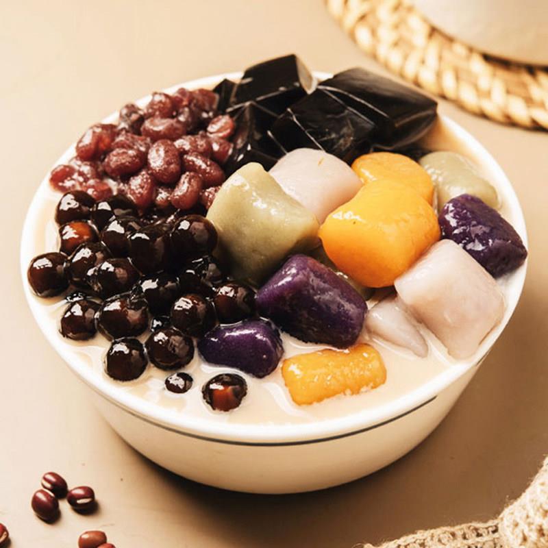 新货京日熟红豆蜜豆即食蜜蜜豆多彩蜜蜜豆五彩面包蛋糕点馅料500g