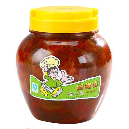 余姚特产 阿姚皇老工艺手撕榨菜 瓶装整个五香榨菜头 江浙沪包邮