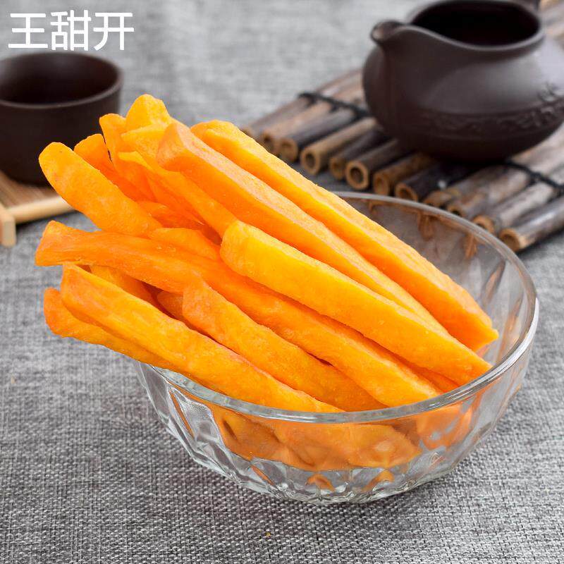 香脆红薯片 农家地瓜干连城烘烤红薯条 酥脆炸番薯2斤