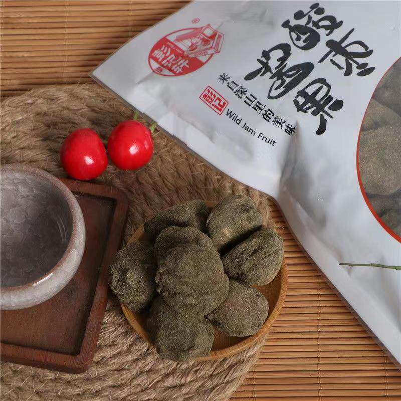 彭记轩酸枣酱果果干450克湖南特产紫苏酸枣粒休闲零食果脯蜜饯