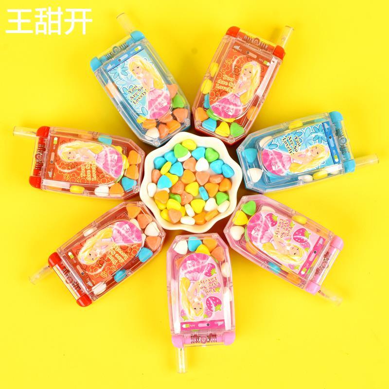 网红手机糖创意棒棒糖闪光儿童糖果音乐电话糖零食可爱手机玩具糖