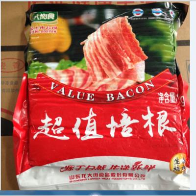 新货龙大超值经典培根烟熏肉3斤火锅串串香麻辣烫手抓饼煎烤烹炸