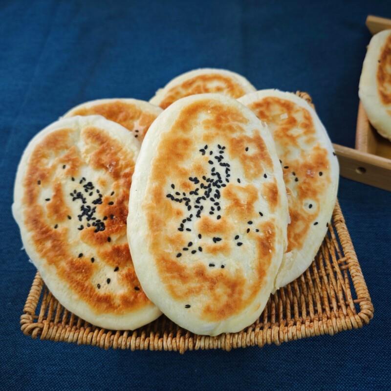 新货甘肃手工老式酥馍儿时怀旧白糖酥馍火烧饼即食早餐酥饼甜口糕