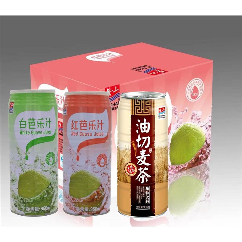 紫山红芭乐汁白芭乐汁油切