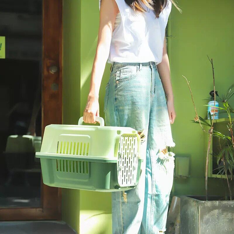 猫咪航空箱外出猫笼子猫包宠物太空箱狗狗托运箱车载狗笼箱子A