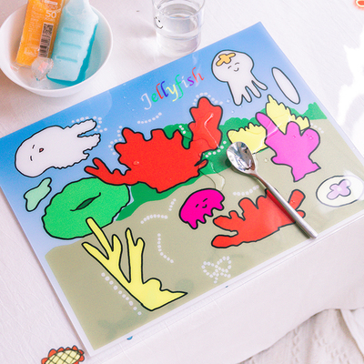 左咸敦道*w名款奥莉蛙防水防油免洗桌布书桌餐桌茶几垫