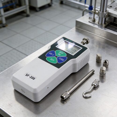 SF系列简易型数显式推拉力计内置式拉力试验机SF0-500N50KG拉力计