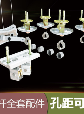 晾衣架全距自选含手摇器转角轮顶滑轮顶盖钢丝绳