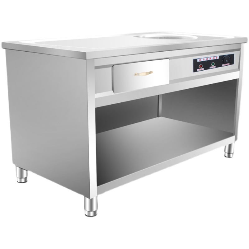 不锈钢商用包子保温售卖台自动恒温早餐汤粥电热蒸笼馒头柜车