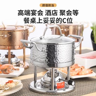瓦斯炉小火锅瓦氏迷你充气炉涮锅单人酒精炉一人一锅燃气体火锅炉