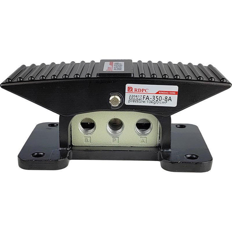 RDPC原装脚踏关JF升降机气动三位五孔中封气管接头