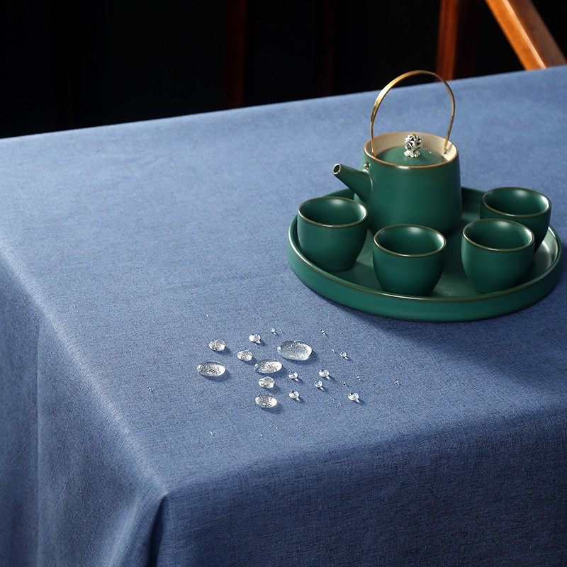 定制办公会议茶几桌布混纺细麻棉麻隔水布艺长条长方形台布简,居家布艺,桌布,淘宝优惠券,粉丝福利购,淘宝优惠卷