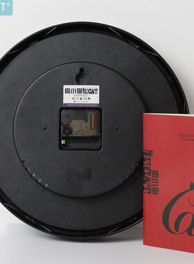 HIT疯小猫素雅白色玉兰挂钟卧室客厅电子石英静音石钟表