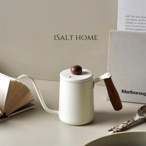 高颜值手冲咖啡壶挂r耳长嘴壶细口壶下午茶茶具/可明火