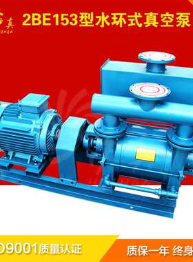 2BE153水环真空泵 2BEA系列22KW真空泵  上海沪真牌厂家直销