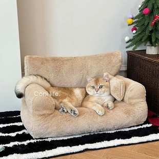 通用猫咪床狗窝保暖可拆洗 保暖宠物床四季 Coni life猫窝沙发冬季