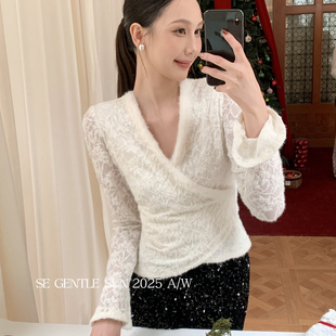软糯亲肤保暖小衫 白标气质优雅精致显瘦天花板爆款 SUN GENTLE
