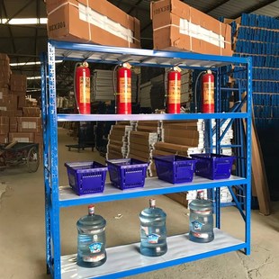 仓储工业货架展示架仓库中型金属置物储物架多层家用重型货物铁架