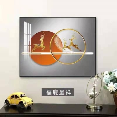 电表箱装饰画配电箱遮挡箱总开关电表盒空开箱墙挂画隐藏客厅推拉