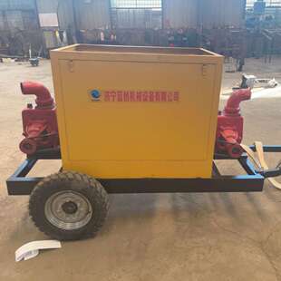 农用小型自吸泵泵车 防汛抗旱浇地应急抢险 喷灌机柴油抽水泵