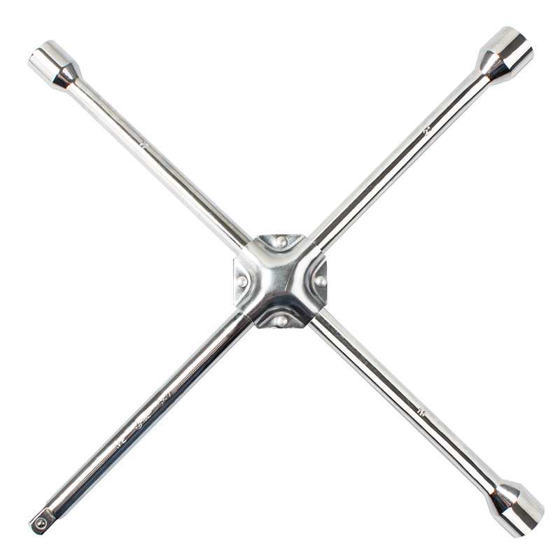 捷科4WLW-350十字轮胎扳手套筒拆卸换轮胎工具17/19/22mm1/2寸