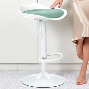 德国凯伦诗吧台椅现代简约酒吧高脚凳家用升降转椅收银台前台椅子