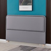 软包床头新款 儿童现代靠背板实木卧超床头板