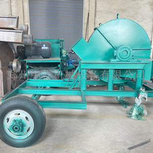 木材扒皮剥皮打片生产线竹子破片机木材木头碎片机600盘式削片机