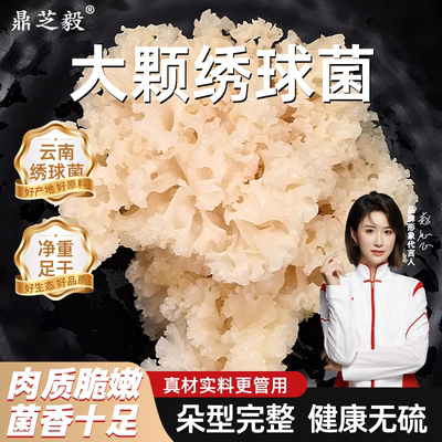 干货绣球菌绣球菇云南香菇类食用菌干绣球菌菇包酒店火锅煲汤食材