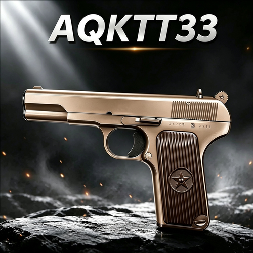 AQK沙漠之鹰TT33伯莱塔M92F玩具枪PPK全行程科教模型成人下场礼物