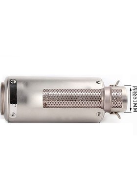 摩托车51mm通用60mm 排气管消声器 排气管消音塞 排气管回压芯