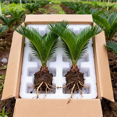 【急处理】基地直销铁树苗耐寒绿植正宗苏铁苗四季好养铁树盆栽苗