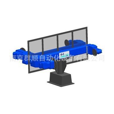 南京工业机器人配套用双工位变位机及焊接夹具机械手工作站