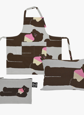 KBP A Mush Day 韩国原创 可爱图案 刺绣收纳包 kittybunnypony