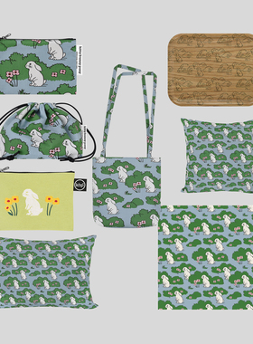 KBP Grove Bunny 手拿包 小众 可爱 布艺 可爱少女心 卡通可爱