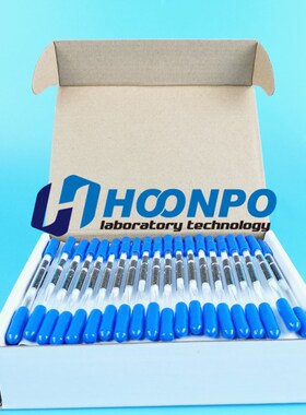 活性炭采样管 100支/盒 CS2型 溶剂解吸型 苯采样管 680mmR 1