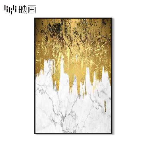 沙发墙画现代简约玄关墙面装饰墙画客厅挂M画过道样板房装饰画门