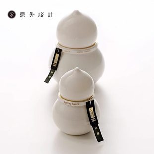 礼物室内意外设福陶瓷香薰蜡烛开学禄国风葫芦茶室摆件香氛礼物计